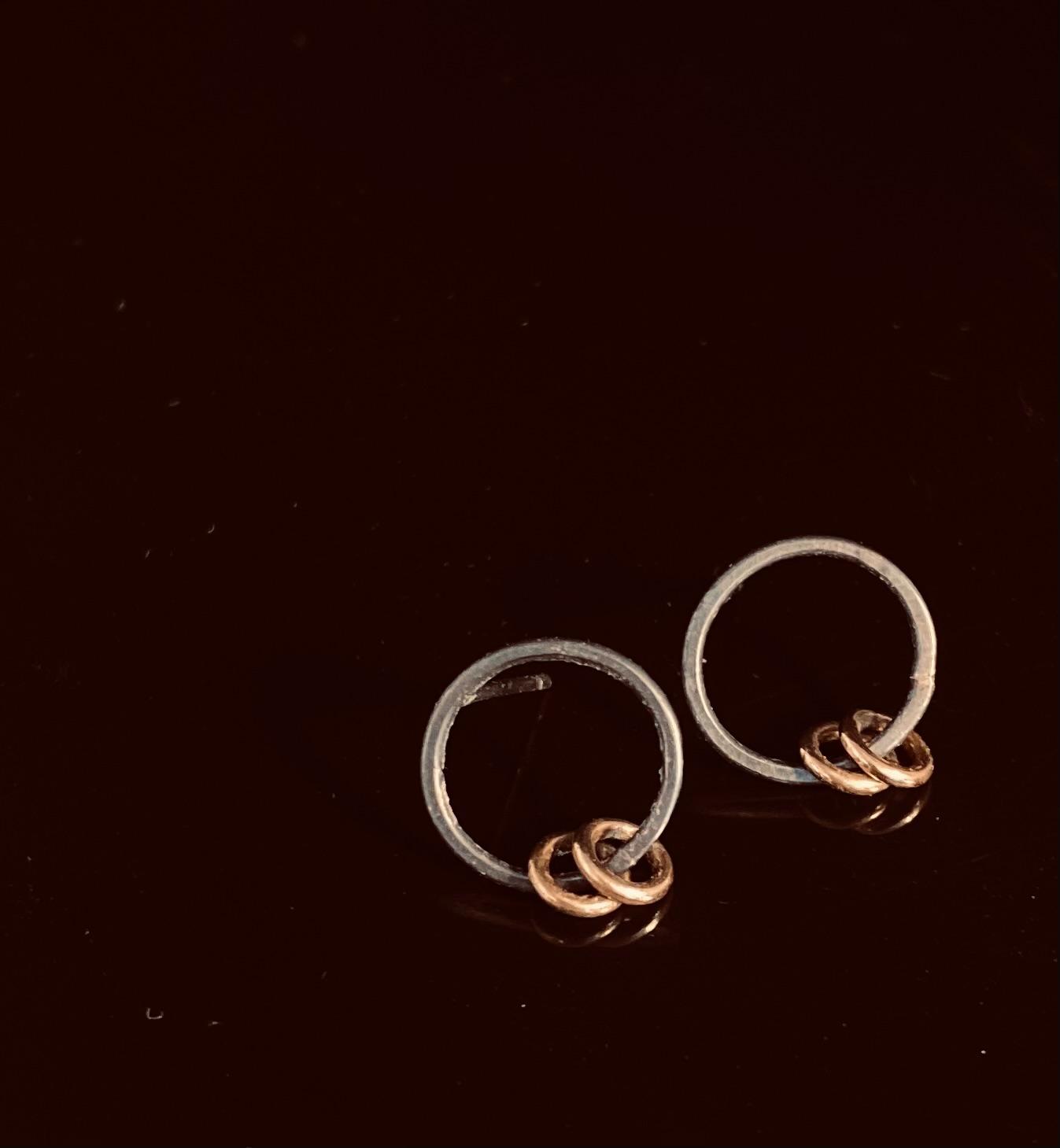 Luna Fire Studs