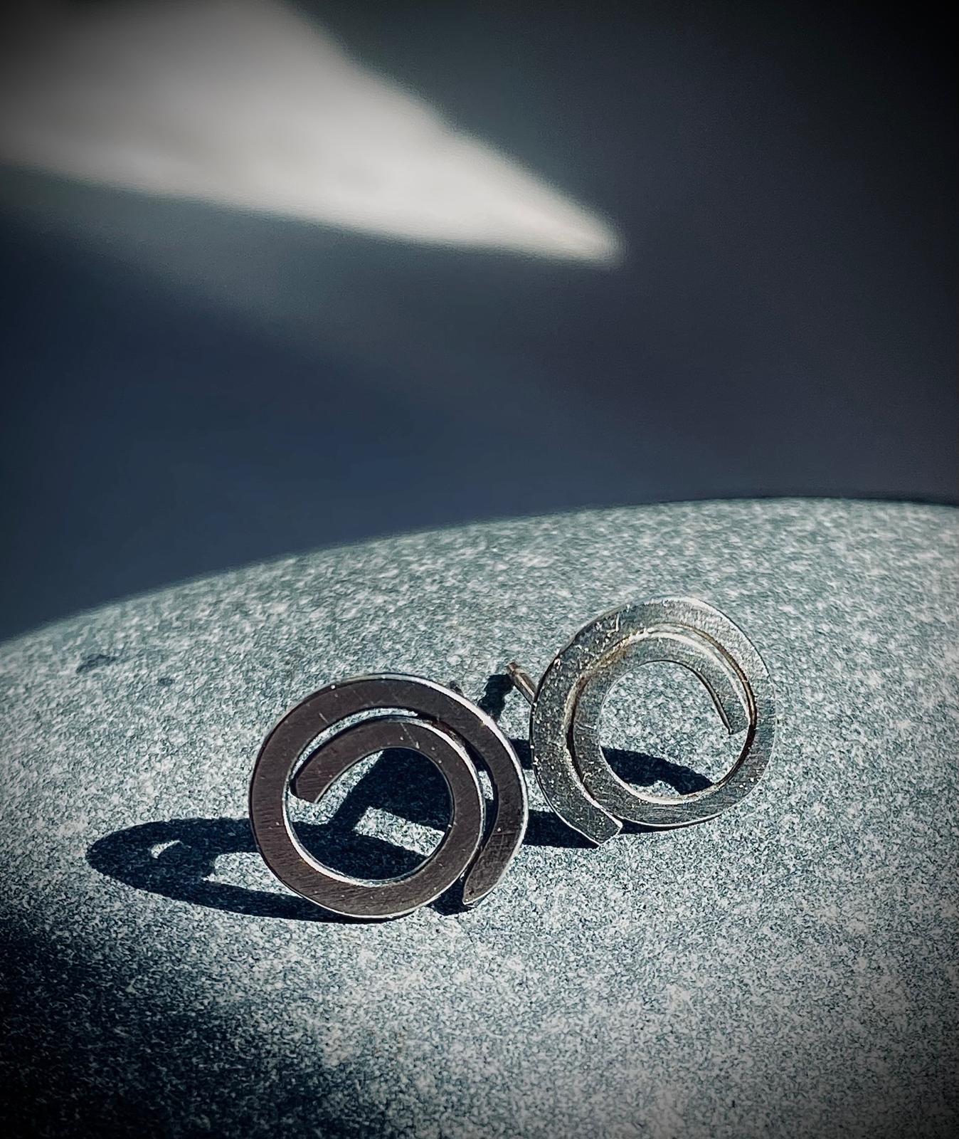 Luna Swirl Studs