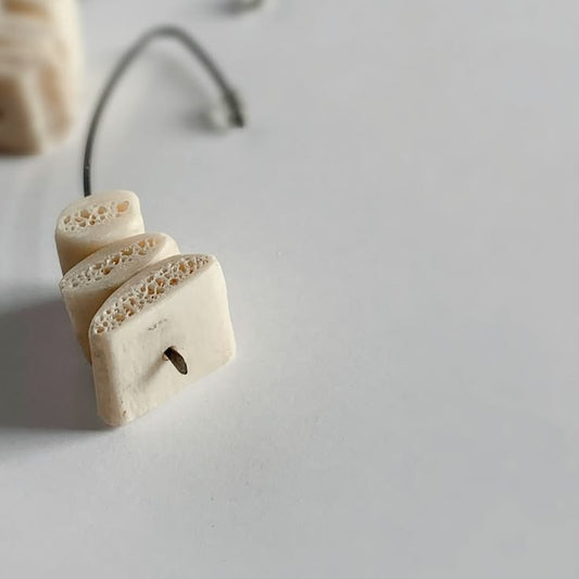 Terra Double Set Bone Ring